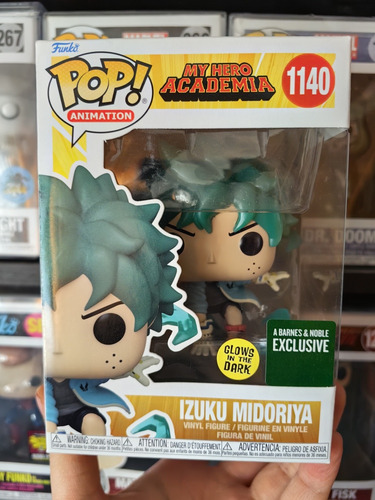 Izuku Midoria 1140 Glow Barnes And Noble Funko Pop! My Hero (Usado)