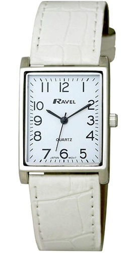 Reloj Mujer Ravel R0120.04.1 Cuarzo Pulso Blanco Just Watche