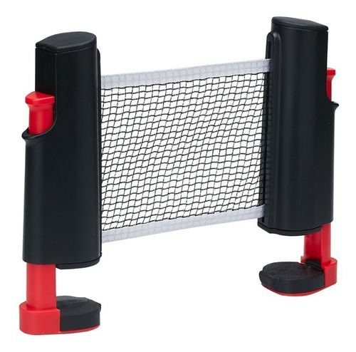 Imagen 5 de 10 de Red De Ping Pong Soporte Retractil Adaptable Cualquier Mesa