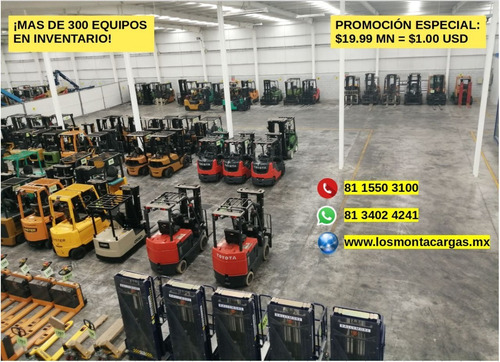 Imagen 1 de 8 de Montacargas Gas Lp Electrico Diesel Gasolina 3000-30000 Lb