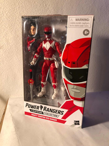 Power Rangers Mighty Morphin Red Ranger Lightning Collection