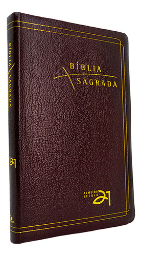 Bíblia Almeida Século 21 Com Referências Cruzadas - Capa Luxo Couro Bordô, De Diversos Cooperadores. Editora Vida Nova Em Português