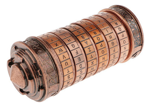 Caja Metálica Con Código De Seguridad Da Vinci Lock Code Par