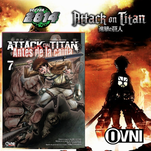 Attack On Titan Antes De La Caida Vol. 7-ovni