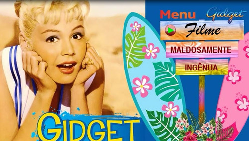 Dvd - Gidget Maldosamente Ingênua 1959 /lili 1953