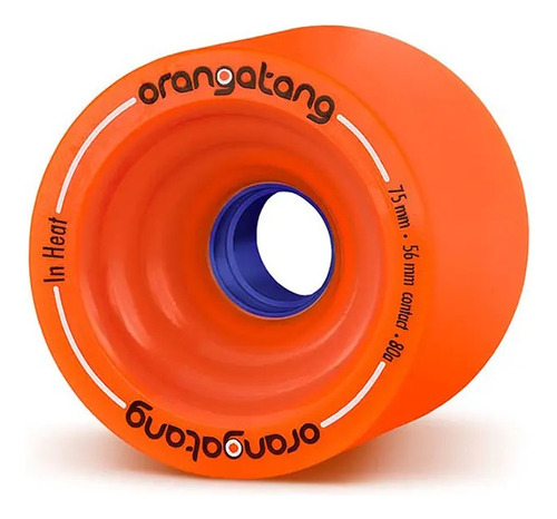 Ruedas Longboard Orangatang In Heat 75mm 77a Set