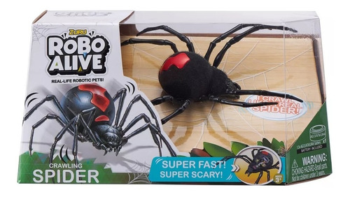 Robo Alive Spider Zuru Araña - Camina Y Brilla En Obscuridad