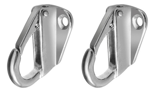 2x Gancho De Defensa Snap De Material Acero Inoxidable Para