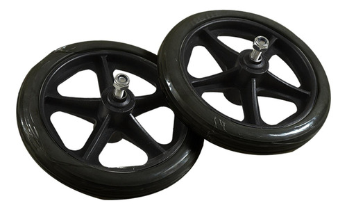 Ruedas Para Andadores De Repuesto De 2 Piezas, 7 Pulgadas