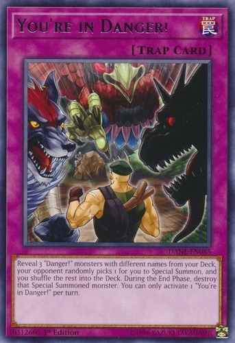 You're In Danger! (dane-en085) Yu-gi-oh!