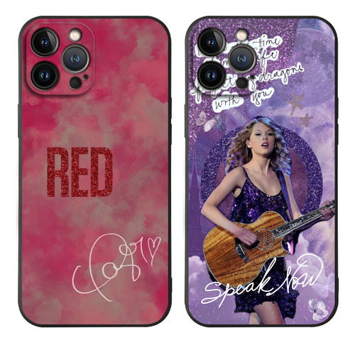 2pcs Red Speak Now Taylor Swift Capa Para iPhone Ts020