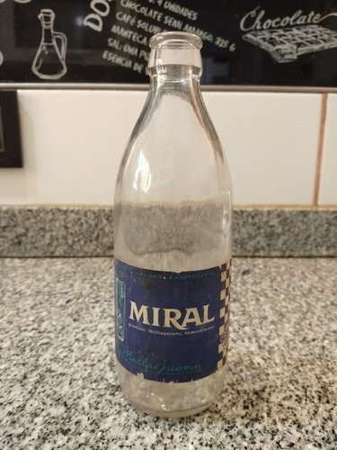 Antígua Botellita De Malta Finlandesa  Miral 