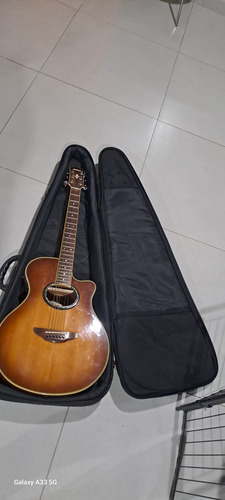 Violão Aço Yamaha Apx 700 Com Bag Super Resistente (Usado)
