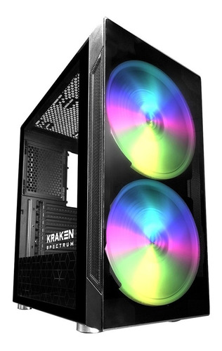 Gabinete Gamer Balam Rush Atx Micro Atx 200mm Argb X2 Kraken