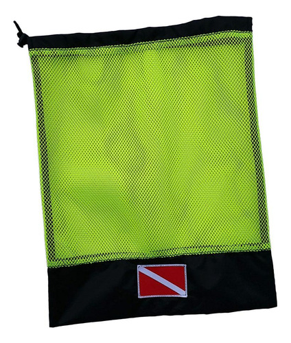 3x Bolsa De Equipo De Almacenamiento De Malla Con Cordón
