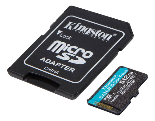 Memoria Flash Kingston Canvas Go! Plus, 512gb