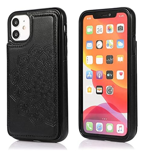 Funda Acxlife Para iPhone 11-negro Con Diseño