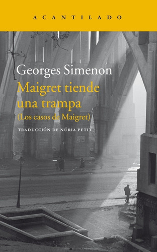 Maigret Tiende Una Trampa - Georges Simenon