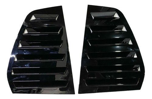 Rejillas De Ventana Para Golf Mk6 2008 A 2010 Negro Gloss
