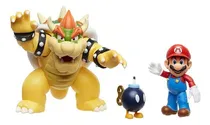 Comprar Figura Super Mario Bros - Diorama Mario Vs Cuppa Bowser