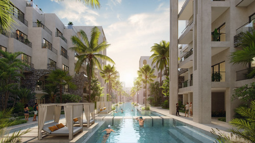 Apartamentos En Venta, Proyecto En Cana Bay, Bávaro, Punta Cana, 74-m2,1 Hab. 1 Parqueo, Todas Las Comodidades, Lujo Y Confort, Campo De Golf, Casa Club, Áreas Verdes, Seguridad, Un Paraíso Para Vivir