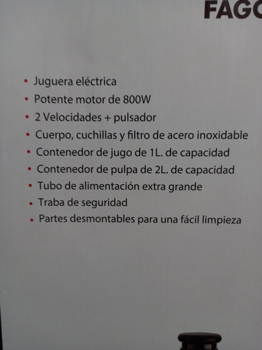 Juguera Eléctrica Fagor Usada Como Nueva