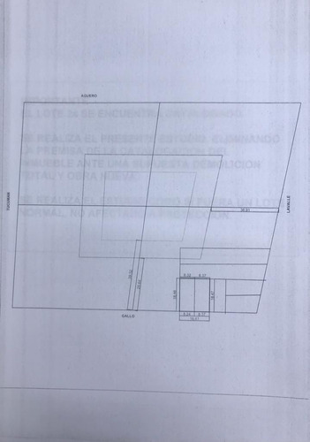 Terreno En Venta En Almagro