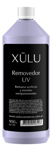 Removedor Uv 950ml Semipermanente Xulu