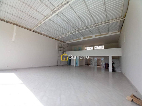 Imagem 1 de 4 de Salão Para Alugar, 270 M² Por R$ 4.500,00/mês - Vila Amorim - Americana/sp - Sl0442