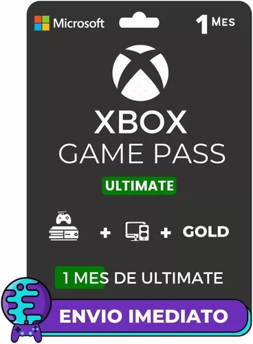 Game Pass Ultimate Xbox 1 Mês 25 Codigos - Envio Imediato!!!