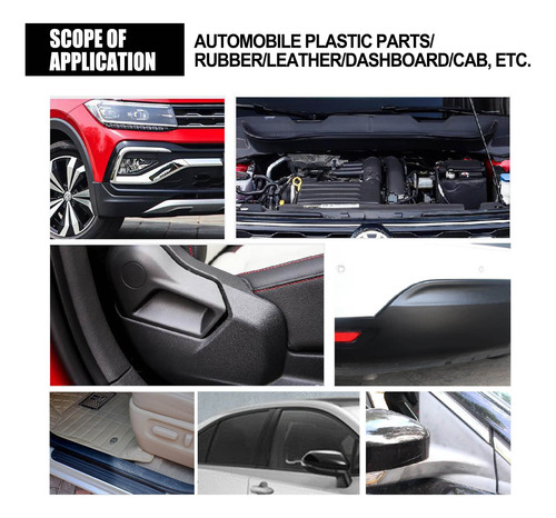 Restaurador De Plástico Para Coche N 50ml Nano Plastic Refre