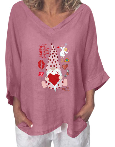 Tenworld Day Pullover Blusa San Valentin Camisa Manga Larga