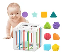 Comprar Juguete Montessori Cubo Encajar Figuras Didácticos Bebé Niño