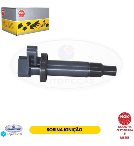 Bobina Ignição Ngk U5029 Toyota Corolla 1.8 16v 2002 A 2010