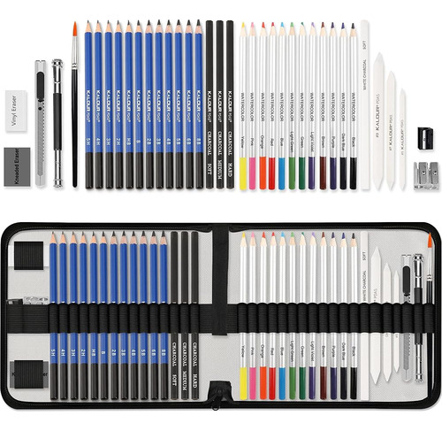 Kalour Sketching Coloring Art Set - Kit De Dibujo De 38 Piez