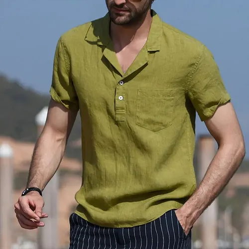 Camisas cuello 2025 cubano