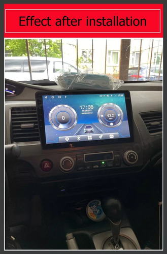 Auto Radio Estéreo Android Gps Para Honda Civic 2006-2011