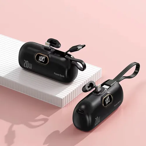 Mini Power Bank Carga Rapida Tipo C