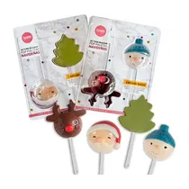 Comprar Set X 2 Moldes Para Chocolate Paletas Navideñas Parpen