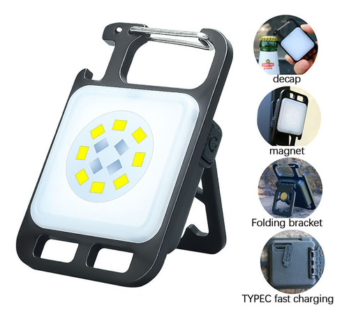 Hel Nuevo Mini Llavero Con Linterna Led, Mini Llavero