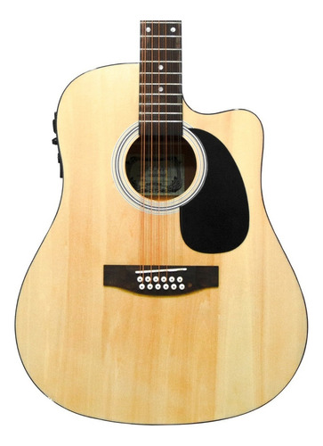 Guitarra Electroacústica Segovia SGD20EC para diestros natural
