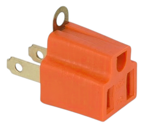 Adaptador O Convertidor De Goma, 3 A 2 110v-130v 15amp 3und