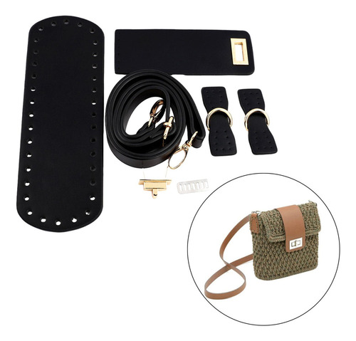 E Conjunto Para Fazer 2 Bolsas De Crochê Com Base