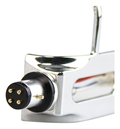S Tonearm Para Toca-discos Parte Do Cartucho Hardware Prata