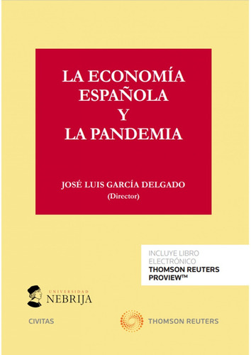 Libro La Economía Española Y La Pandemia (papel + E-book)