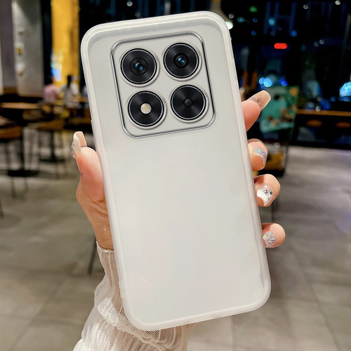 Kit De Funda De Cristal Para Redmi Note 14 Pro 4g Tpu Y Protector De Pantalla