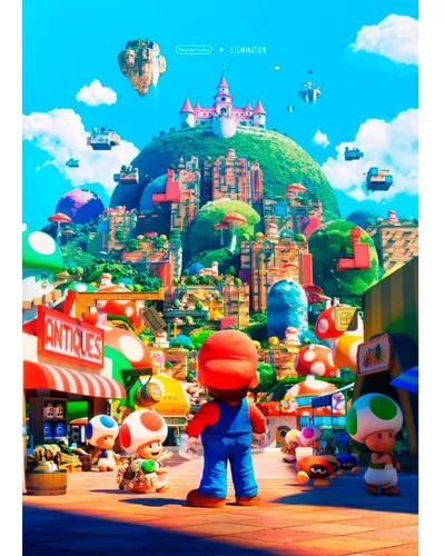 Superpôster Cinema e Séries - Super Mario Bros. O Filme - Arte B