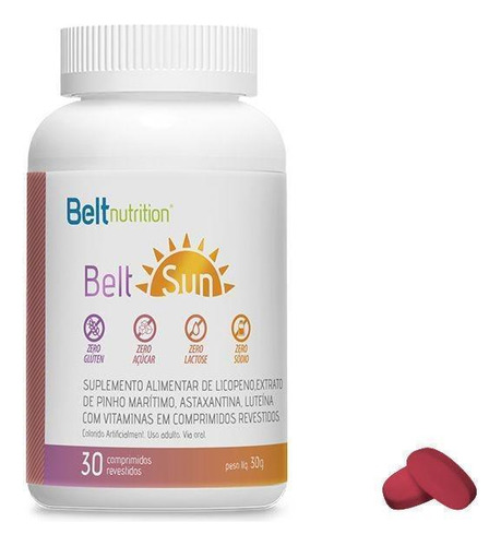 Belt Sun Fotoprotetor Oral - Proteção Solar E Bronzeamento