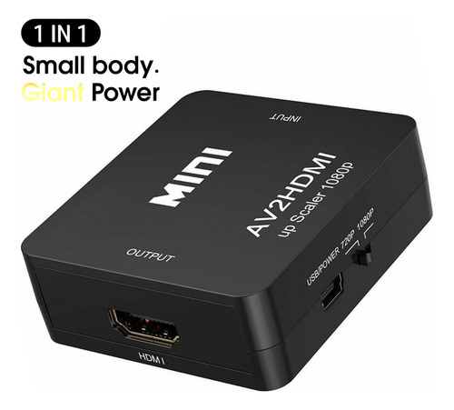 Convertidor Av A Hdtv 3rca A Hdtv