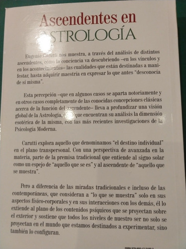 Imagen 2 de 3 de Ascendentes En Astrología Eugenio Carutti